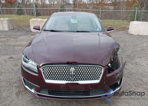 2018 Lincoln Mkz Select z USA, uszkodzony, nr VIN 3LN6L5D98JR619210